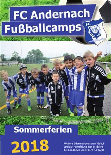 Fußballcamp in den Sommerferien 