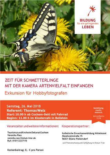 Mit der Kamera Artenvielfalt an der Mosel einfangen