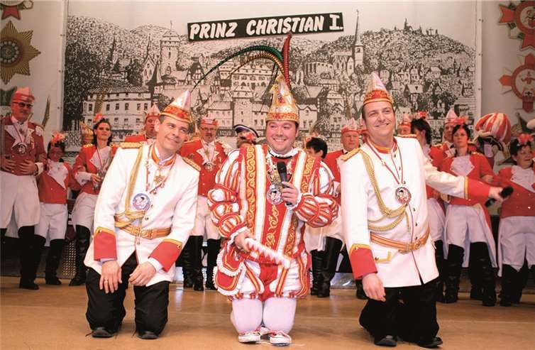 Christian I. mutierte verjüngt zum Adjutanten des Kinderprinzen von 1980 