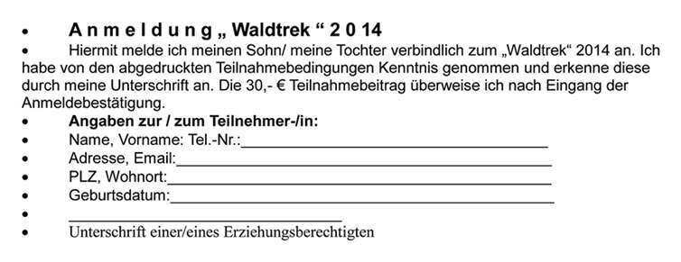 Besonderer Drei-Tage-Rucksack-Trek 