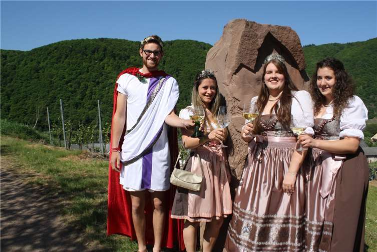 Kulinarische Wanderung durch Weinberge 