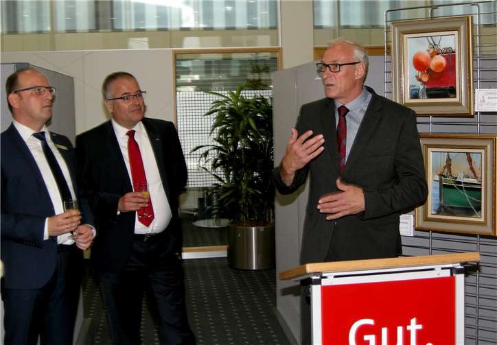 Gemäldeausstellung in der Sparkasse Vallendar 