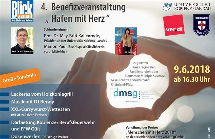 Einen schönen Nachmittag am Hafen verbringen und Gutes tun 