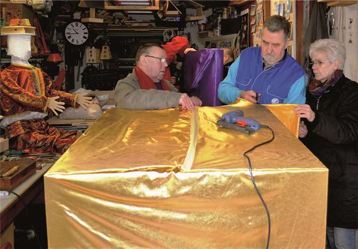 Karneval 2014 - Nachlese Wagenbau 