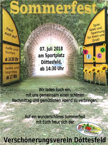 Sommerfest am Sportplatz 