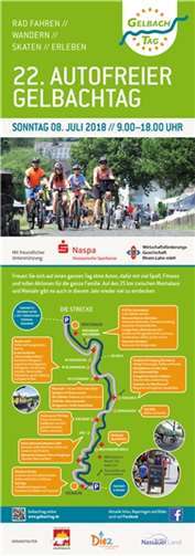 Radeln, skaten und wandern 