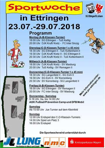 Ein prall gefülltes Programm mit viel Sport und Spaß