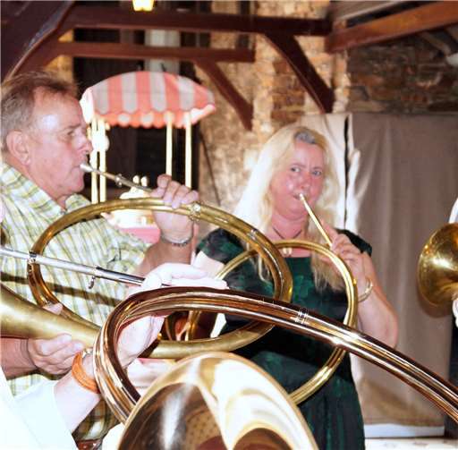 Feierlicher Jägerschlag auf der Reichsburg 