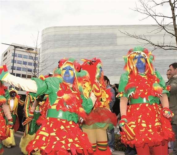 Die Narren feierten ausgelassen den Höherpunkt der Karnevalssession
