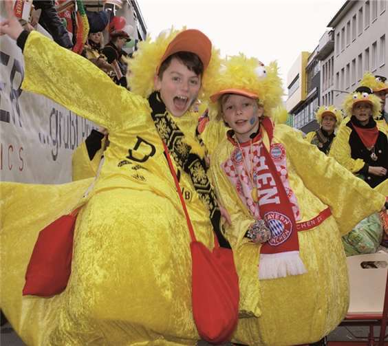 Die Narren feierten ausgelassen den Höherpunkt der Karnevalssession Die Narren feierten ausgelassen den Höherpunkt der Karnevalssession