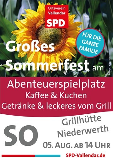 Einladung zum Sommerfest