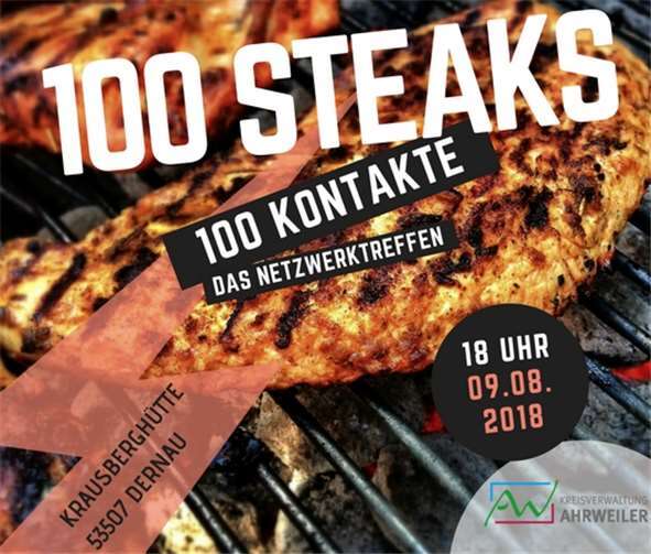 100 Steaks – 100 Kontakte