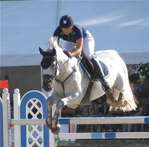 Ehemaliger Nationenpreis-Reiter Hardy Diemer belegt Platz 1 und 2 im S-Springen 