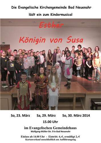 Kindermusical „Esther - Königin von Susa“