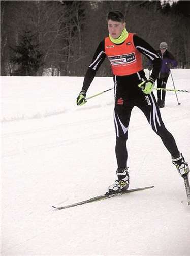 Fabian Krämer wird Deutscher Schülermeister im Skilanglauf 