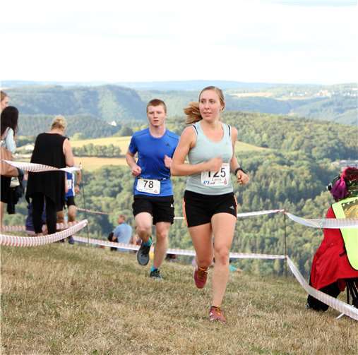 Perfektes Laufwetter für 314 steile Anstiege 