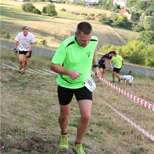 Perfektes Laufwetter für 314 steile Anstiege 