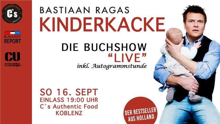 Buchvorstellung von Bastiaan Ragas „Kinderkacke“