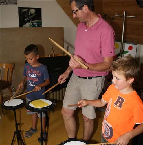 Von der Rhythmusübung zum Zusammenspiel im Ensemble 