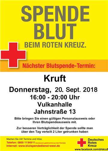 Nächster Blutspendetermin