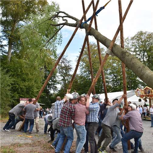 Auch der Nachwuchs kam auf seine Kosten 