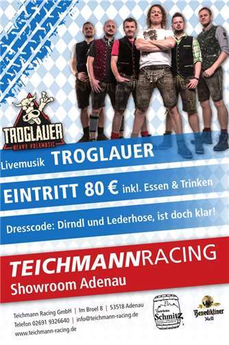 Oktoberfest mit den „Troglauer - Heavy Volxmusic“
