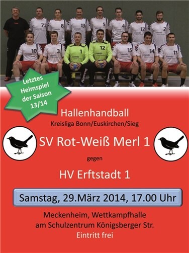 Letztes Heimspiel der laufenden Saison 