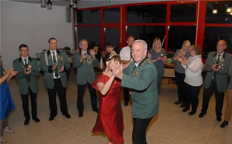 Schützenkönig Stephan Conradi wurde gleich zweifach geehrt 