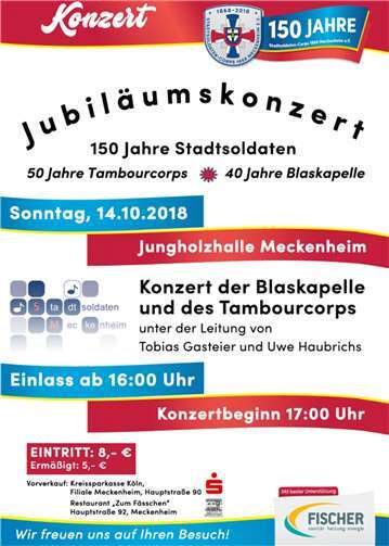 Jubiläumskonzert in der Jungholzhalle