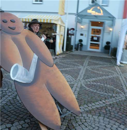 Ein Shopping-Ereignis mit süßem Hauptdarsteller 