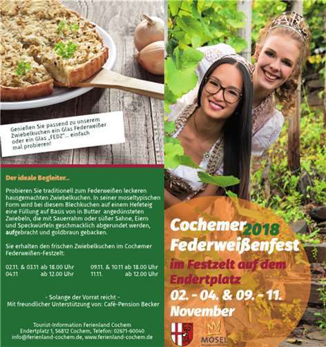 „FEDZ“ und Zwiebelkuchen 