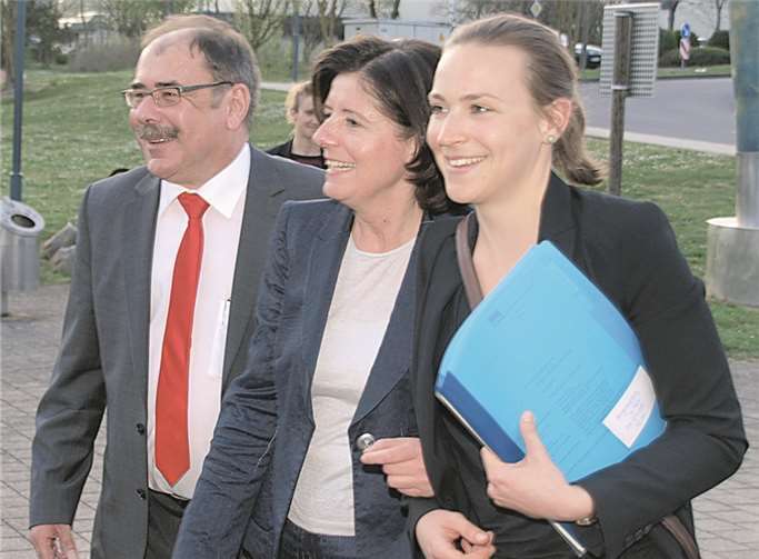 Ehrung für zwei verdiente Genossen 