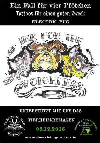 Tattoos für den guten Zweck 