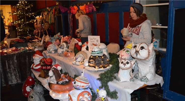 Handgearbeitete Unikate fanden dankbare Abnehmer 