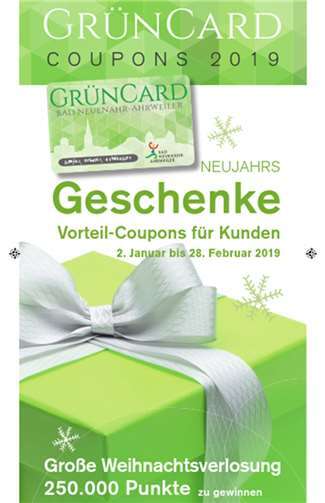 Große Weihnachtsverlosung