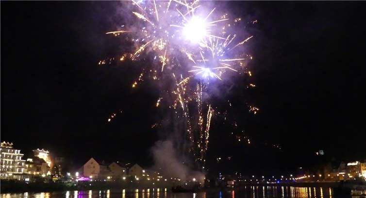 Weltmeisterlicher Feuerzauber 