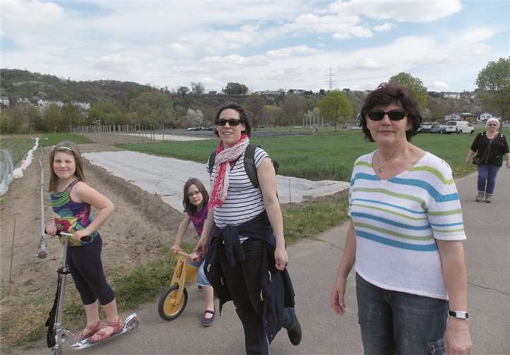 Frühlingswanderung führte die Sänger auf die Insel Niederwerth 