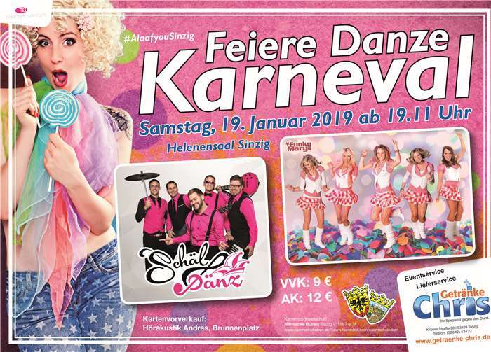Die Karnevalsfete in Sinzig 