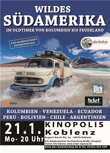 Eine Live-Reportage - „Wildes Südamerika“ 