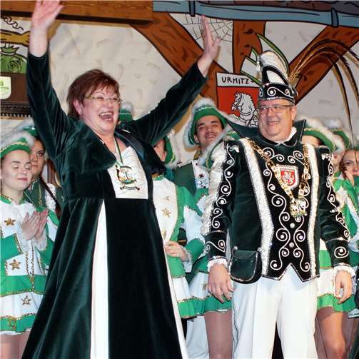 Prinz Stefan I. und Prinzessin Ulla I. regieren die Örmser Narren 