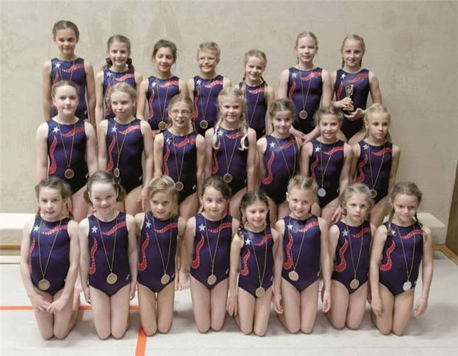 Turnerinnen stürmen die „Treppchen“