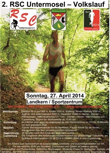 Jung und Alt gehen auf die Strecken