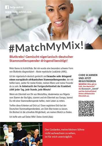 Für Astrid zählt jeder Tag, jede Stunde, jede Minute!