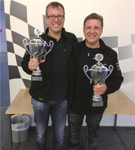 Achim und Jürgen Nett siegen in der V3 Klasse 