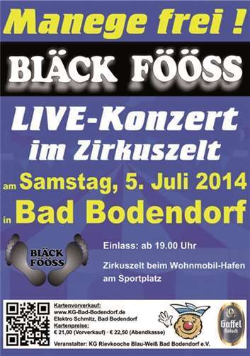 Manege frei für die Bläck Fööss