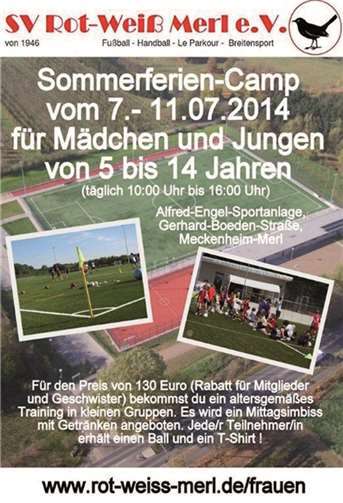 Sommerferien-Camp für Mädchen und Jungen