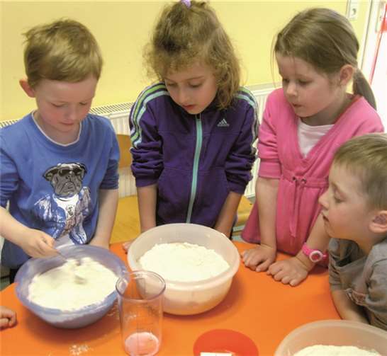 Eine religiöse Woche stimmte die Kinder auf Ostern ein 