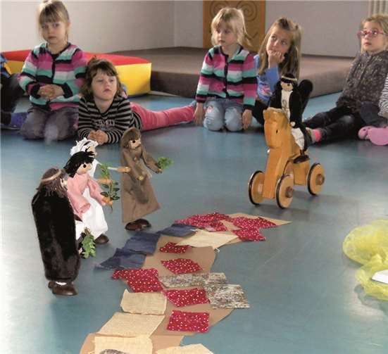 Eine religiöse Woche stimmte die Kinder auf Ostern ein 