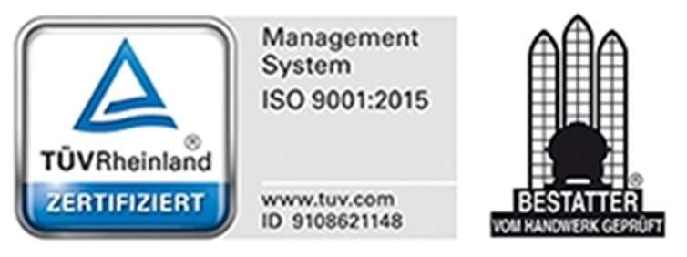Hervorragende Infrastruktur im Bestattungshaus Klein 