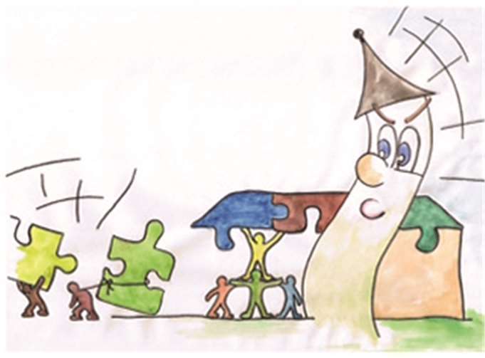 Eine „Wanderertränke“ auf dem Parkplatz